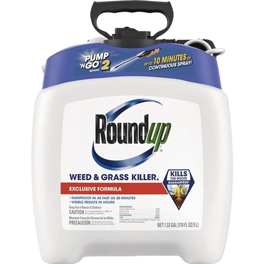 Crafted Roundup Pump ‘N Go 1.33 Gal. Exclusive Formula Weed Grass Killer Luxury