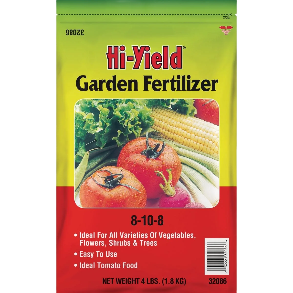 Innovative Hi-Yield Dry Plant Food Garden Fertilizer 4 lb. Traditional