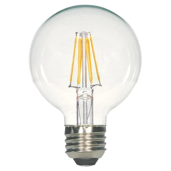 Eco-Friendly Satco 6 Watt G25 LED Clear Medium Base Light Bulb First-Class