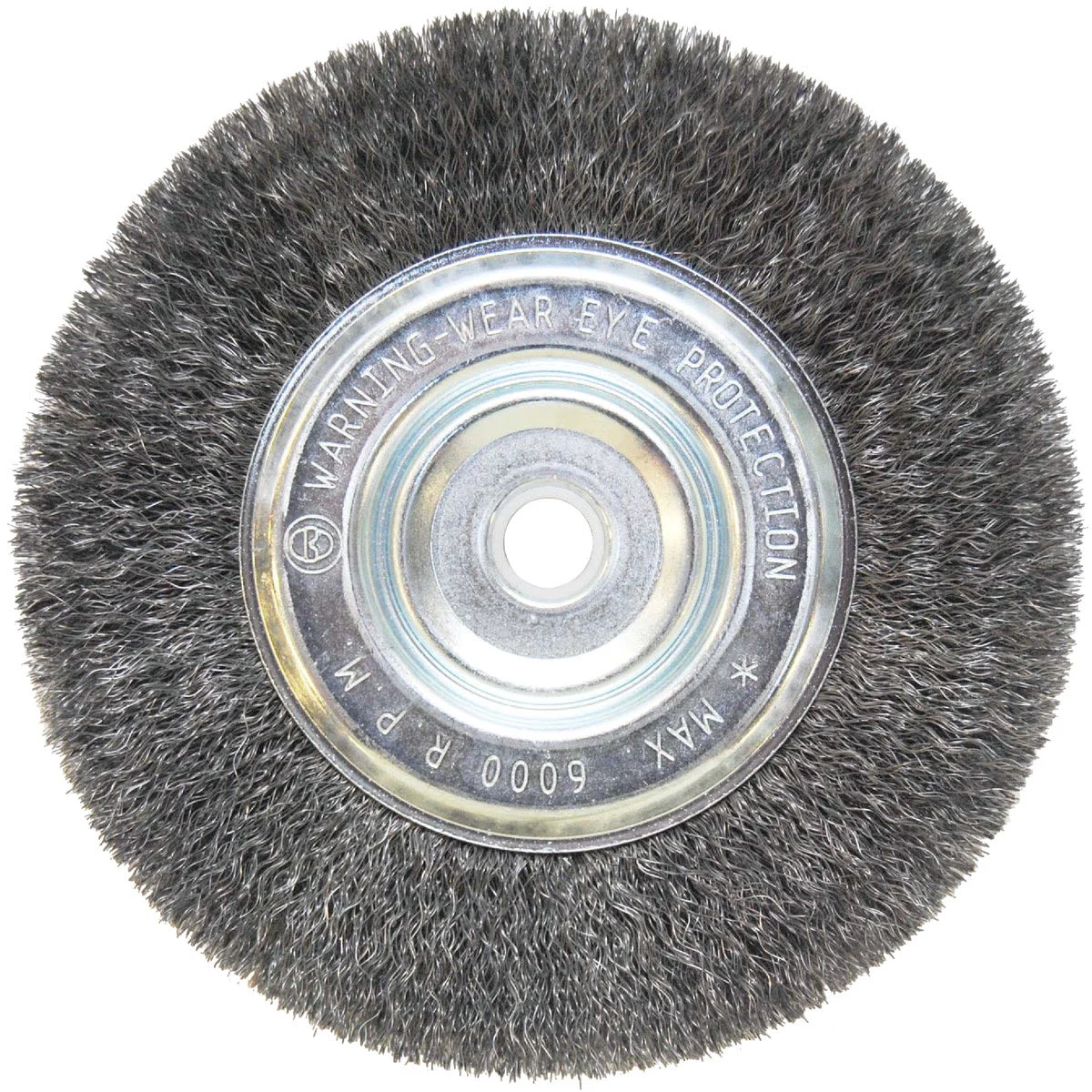 Casual Weiler Vortec 6 In. Crimped Bench Grinder Wire Wheel Fine Solid