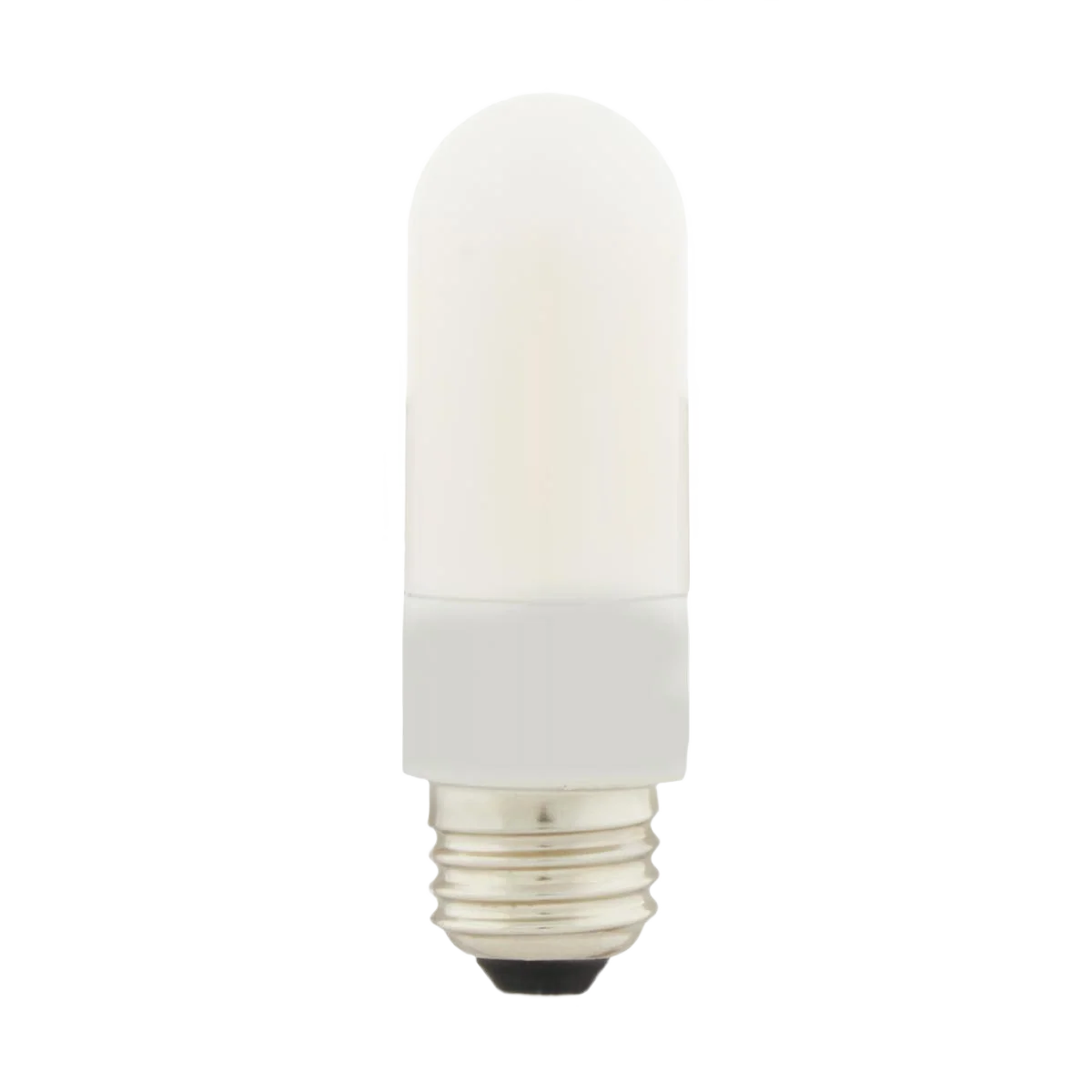 Recyclable Satco 8 Watt T10 LED Frosted Medium Base Tubular Light Bulb Pure