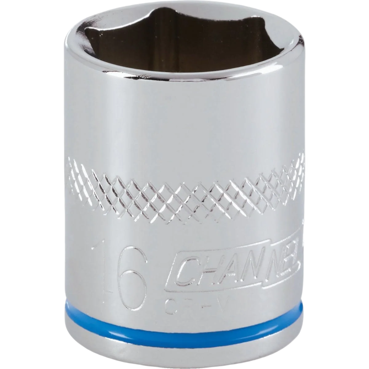 Versatile Channellock 3 8 in. Drive 16mm 6-Point Shallow Metric Socket Original