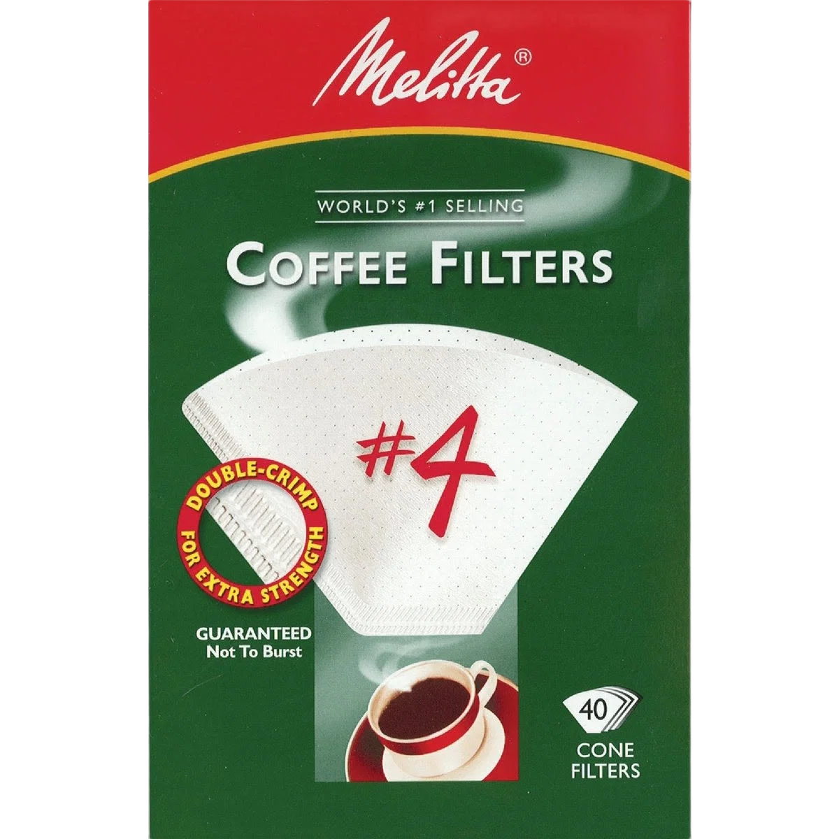 Consistent Melitta 4 Cone Coffee Filter Functional