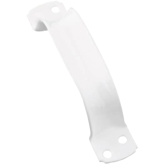 Original Design National Hardware 6-3 4 White Vinyl Coated Zinc Door Pull Verified