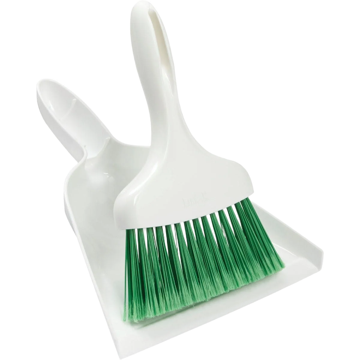 Dependable Libman Poly Whisk Broom with Dust Pan 7 in. Environmentally Friendly