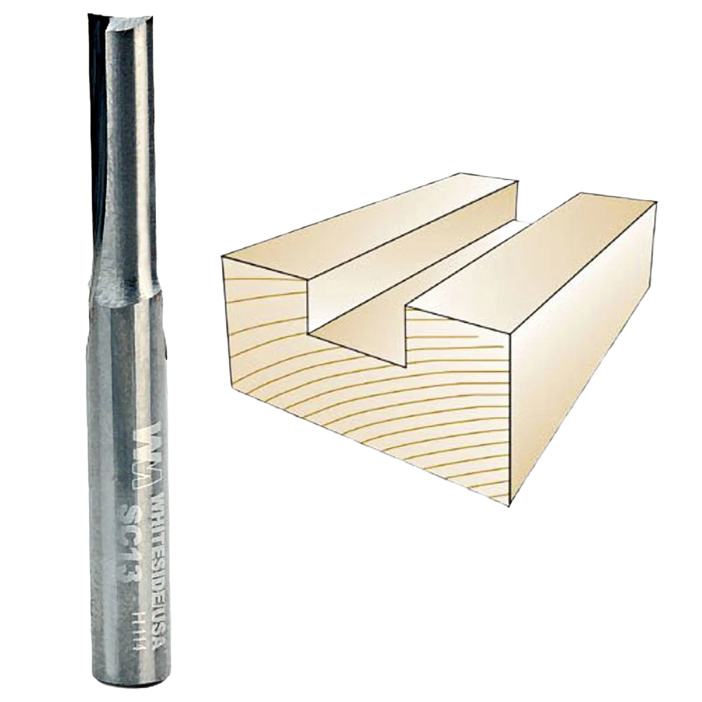 Casual Whiteside Straight Plywood Bit 1 4 in. SH x 7 32 in. CD x 3 4 in. CL Original Design