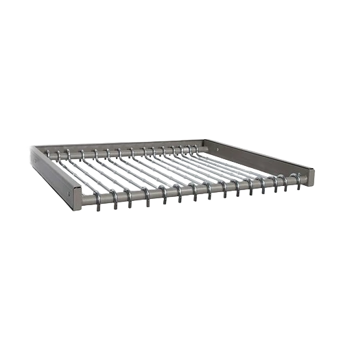 Expertly Made domRail Nickel Reveal Pant Rack Crafted