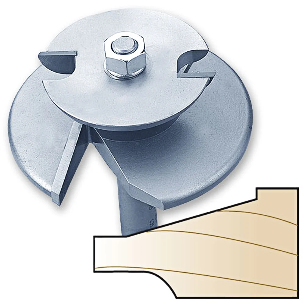 Consistent Whiteside 2-Wing Straight Raised Panel Bit with Back Cutter 1 2 in. SH Top-Quality