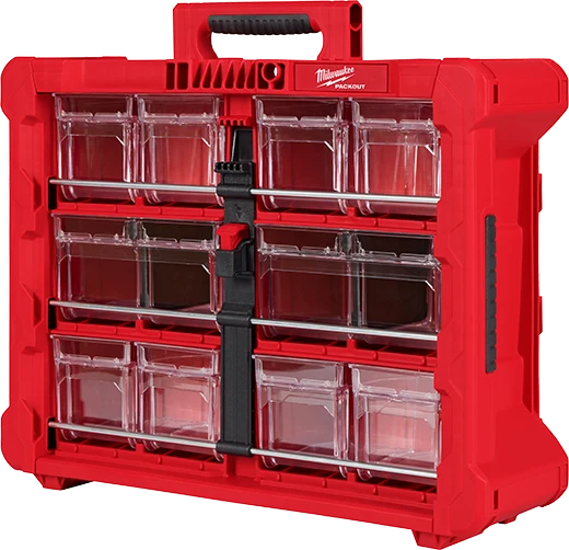 Top-Quality Milwaukee PACKOUT™ Tilt Bin Organizer Original Design
