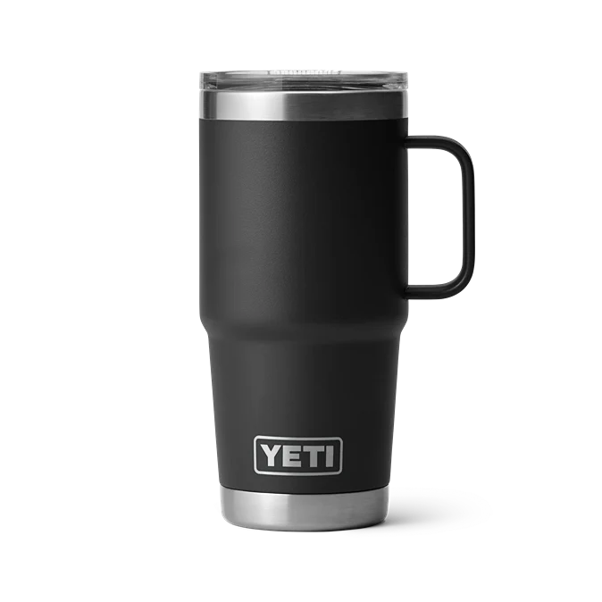 Soft YETI Rambler Travel Mug 20 Oz. with Stronghold Lid Green