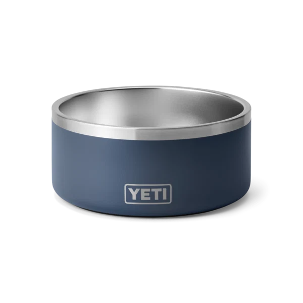 Smart YETI Boomer 8 Navy Dog Bowl Carefully Designed