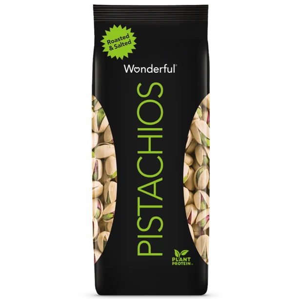 Contemporary Wonderful Roasted Salted Shelled Pistachios 2.5 oz. Clean