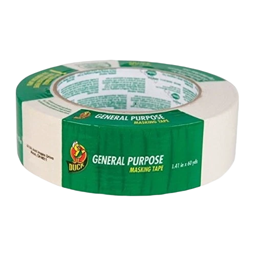 Luxury Duck Brand General Purpose Masking Tape 1.41 in. x 60 yd. Comfortable