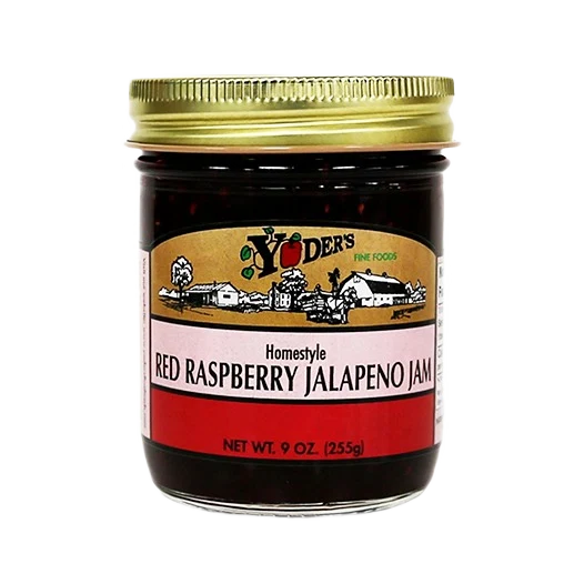 Responsible Yoder’s Fine Foods Red Raspberry Jalapeno Jam 9 oz. Comfortable