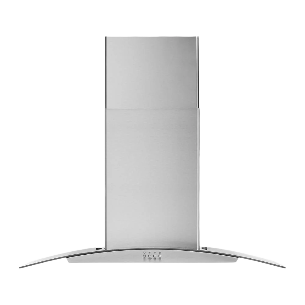 High-Grade 36 Curved Glass Wall Mount Range Hood Practical
