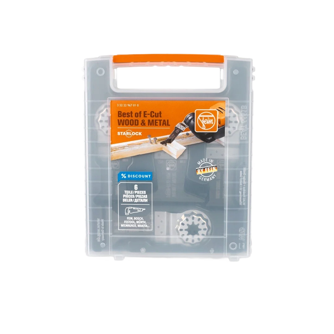 User-Friendly Fein Starlock Wood Metal Variety Pack 6-Pc Innovative
