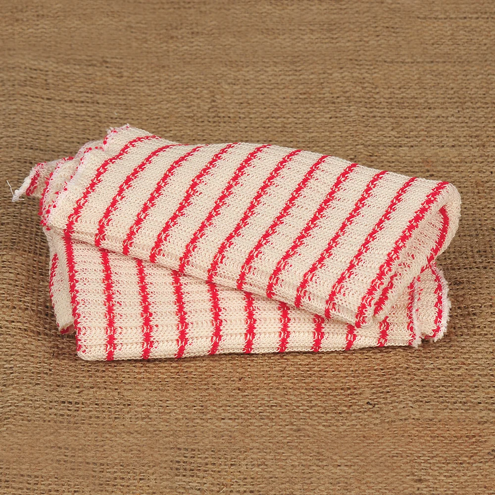 Practical Double Layer Striped Dishcloths Premium