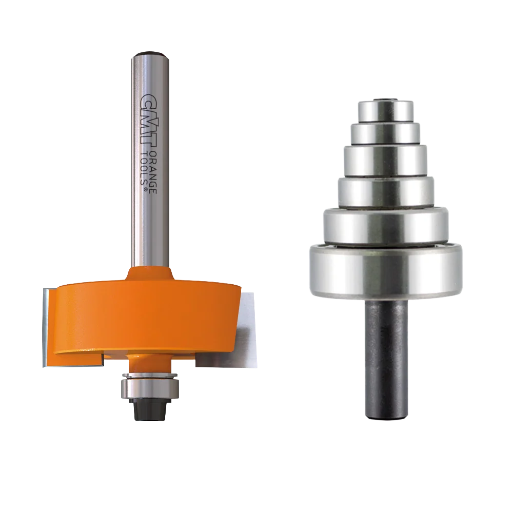 Artisan CMT Orange Tools 1-3 8 x 3 4 Rabbeting Set 1 2 Shank Innovative