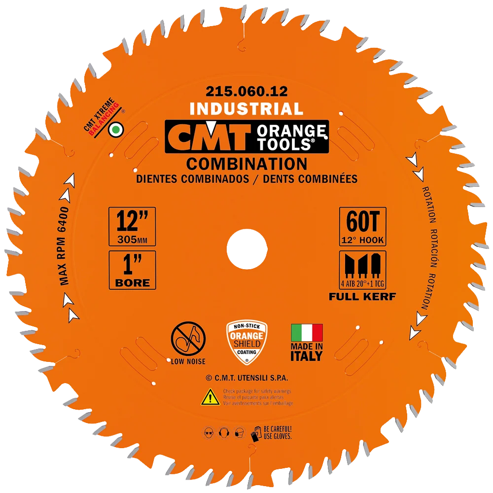 Traditional CMT Orange Tools 10 50T Combination Saw Blade Outstanding