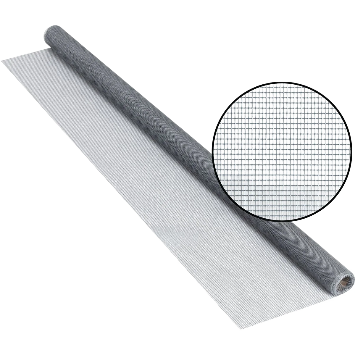 Original Phifer Gray Fiberglass Screen Cloth Ready Rolls 48 In. x 84 In. Fine Crafted