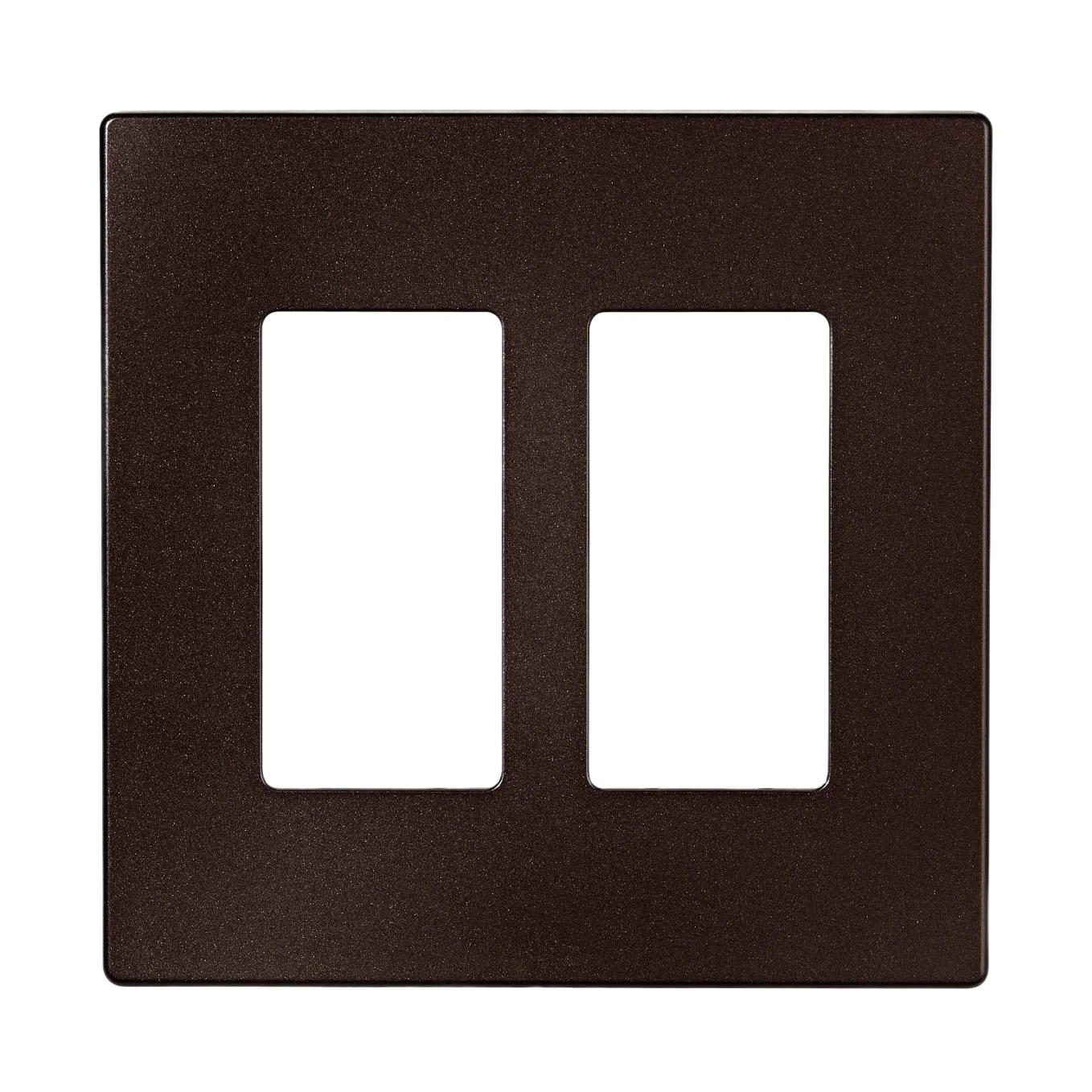 Healthy Eaton 2 Gang Screwless Wall Plate Oil Rubbed Bronze Premium Material