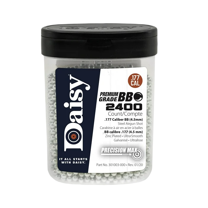 Verified Daisy PercisionMax BB Ammo Bottle 2400-Pk Smart
