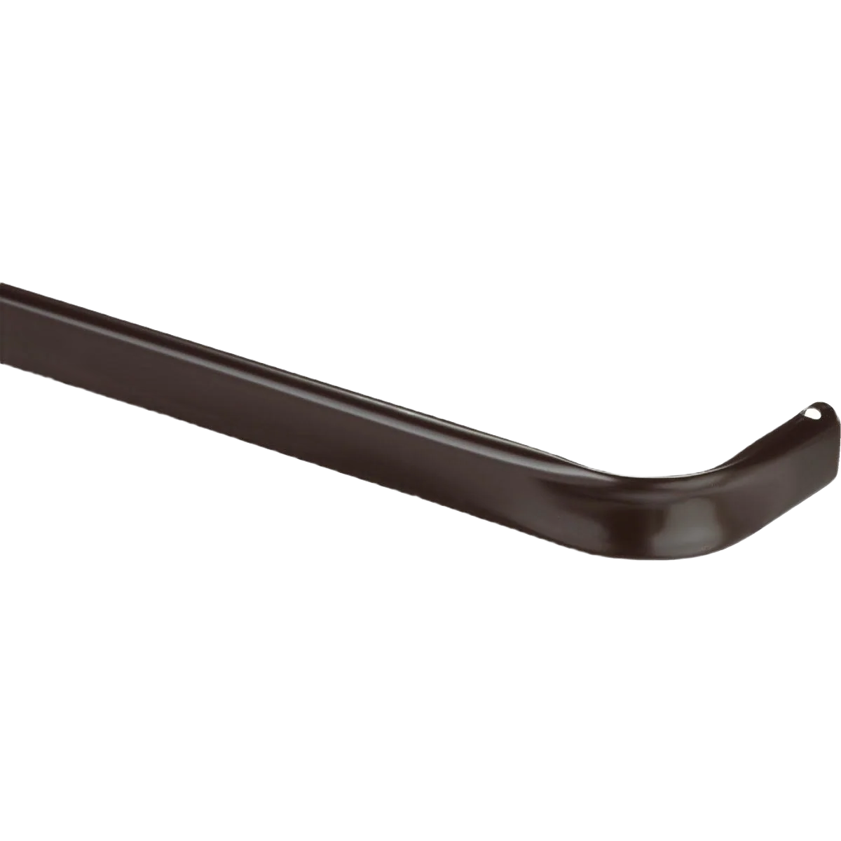 Prestigious Kenney Espresso Single Curtain Rod 28 to 48 in. High-Grade