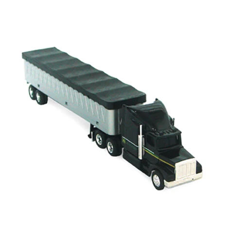 Advanced Ertl John Deere 1 64 Scale Semi with Grain Trailer Natural