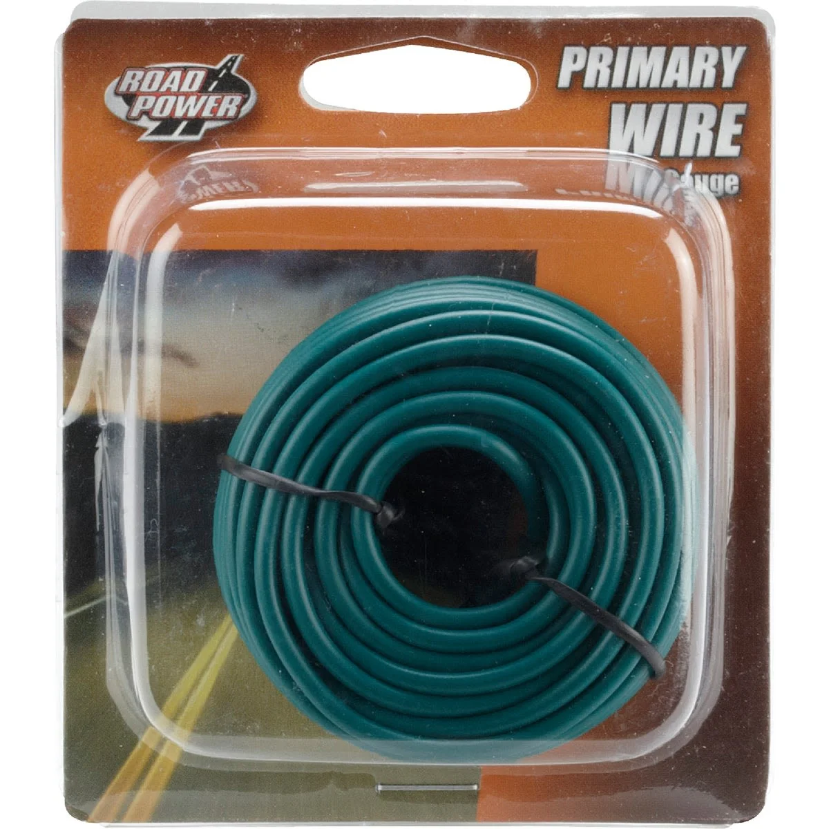 High-Quality Road Power 24 ft. Green 16 Gauge PVC-Coated Primary Wire Superior