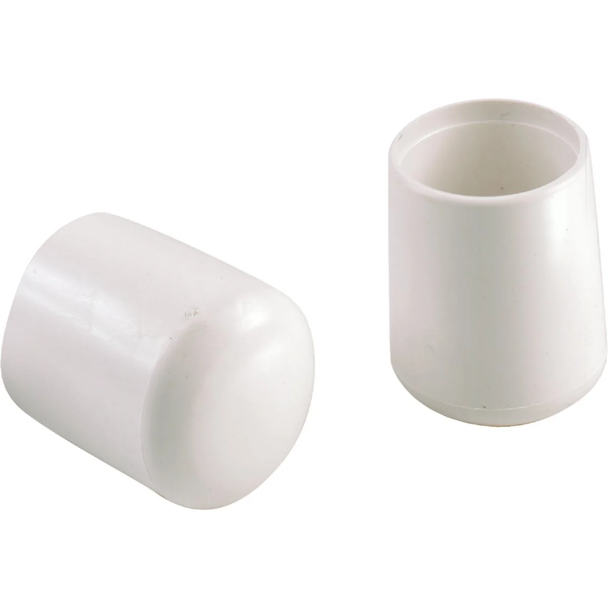 Pure Do it 7 8 in. Hi-Tip White Vinyl Furniture Leg Protectors 4-Pack Authentic