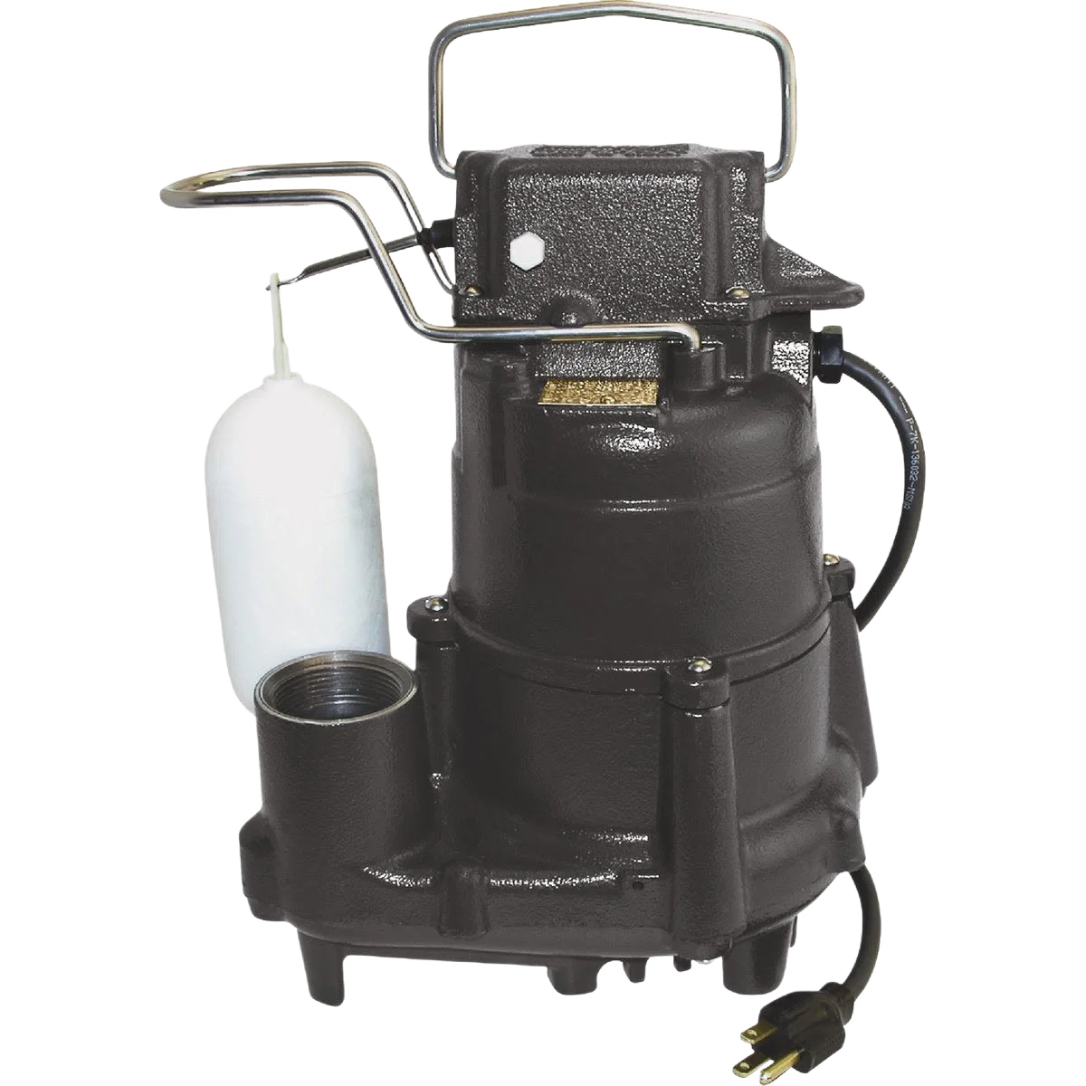 Relaxed Do it Cast Iron 1 2 HP Submersible Sump Pump Environmentally Friendly