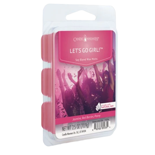 Organic Candle Warmers Let’s Go Girl Classic Wax Melts Powerful