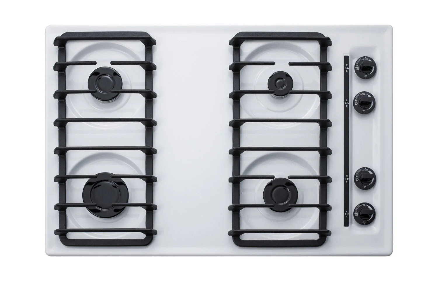 First-Class 30 Wide 4-Burner Gas Cooktop Exceptional
