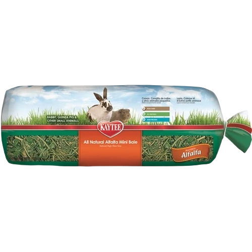 Healthy Kaytee Alfalfa Minibale 24 oz. Clean