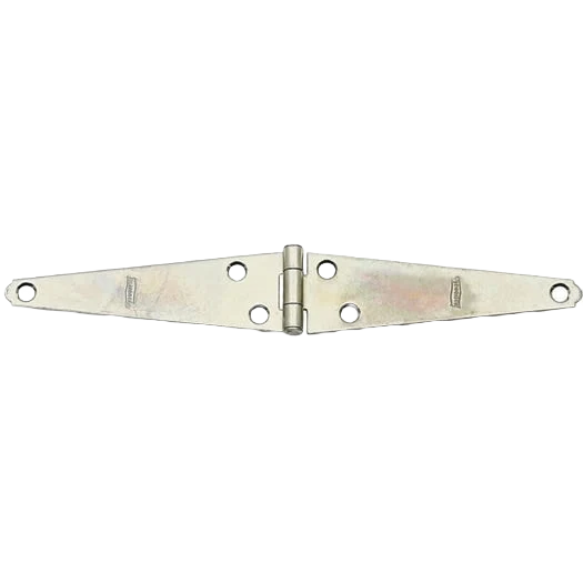 Powerful National Hardware 5 Zinc Light Strap Hinge 2-Pack Organic