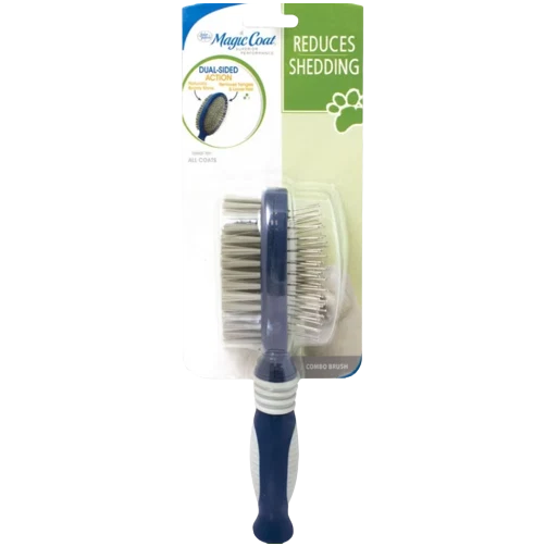 Expertly Made Four Paws Dual-Sided Combo Brush Enhanced