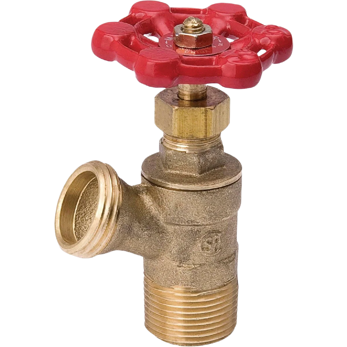 Consistent ProLine Boiler Drain with Stuffing Box 3 4 In. MIP x 3 4 In. Hose Thread Smooth