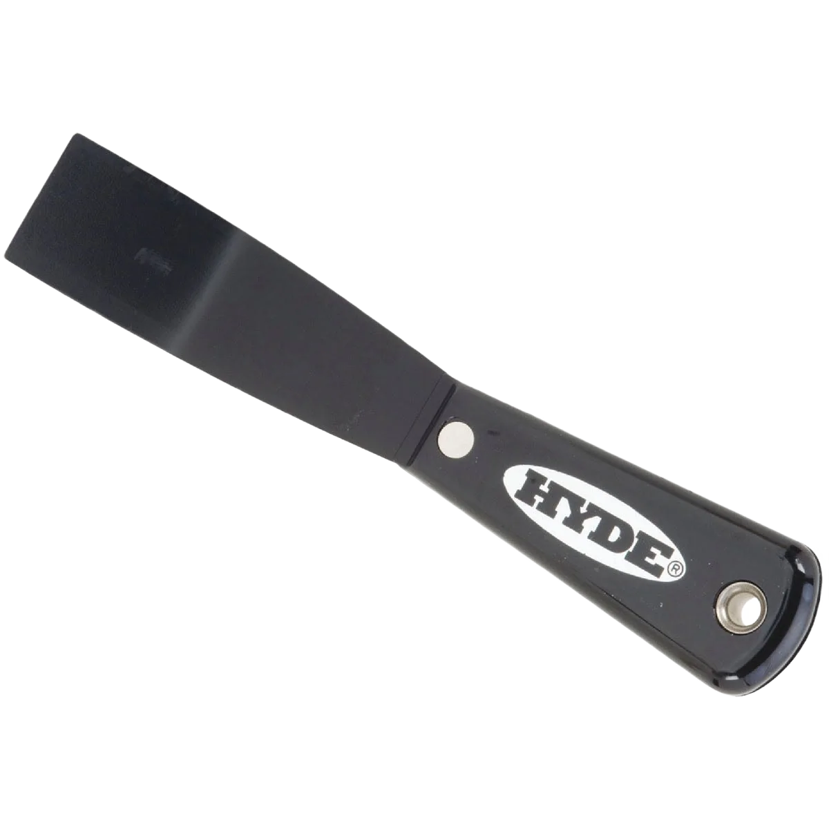 Organic Hyde Black Silver Bent Blade Putty Knife Premium