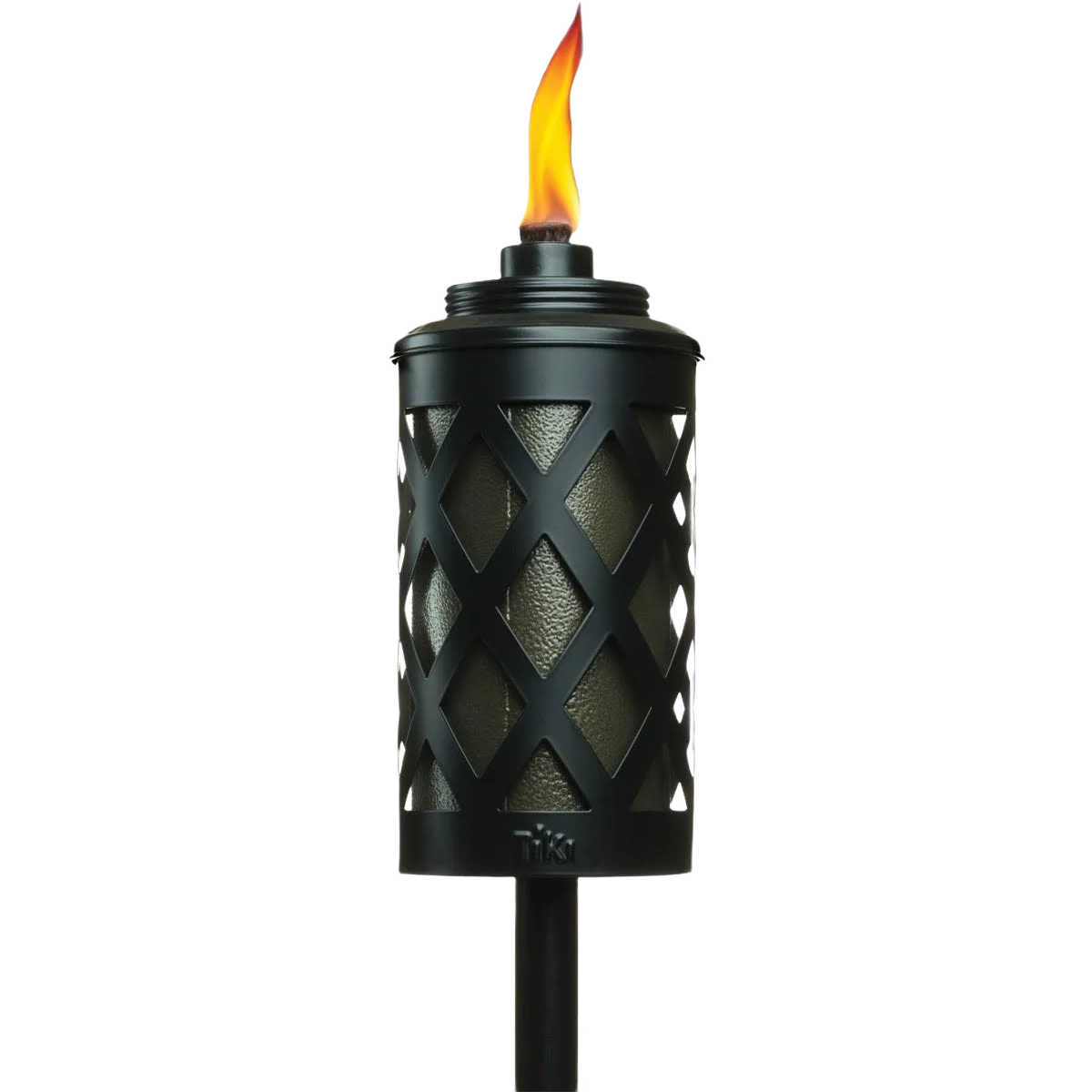 First-Class Tiki Urban Metal Patio Torch Traditional