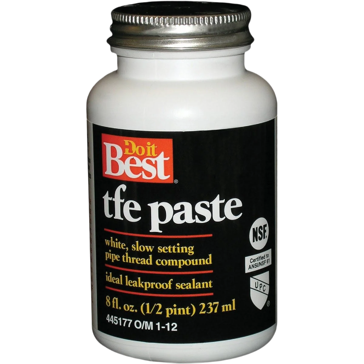 High-End Do it 8 Oz. White TFE Paste User-Friendly