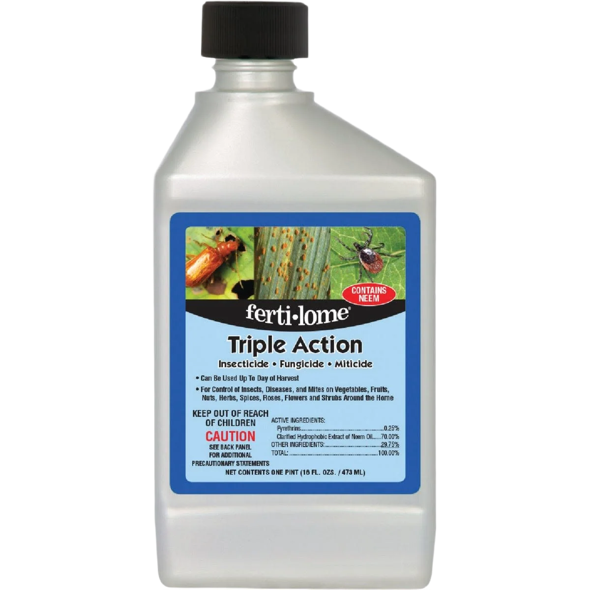 Fine Ferti-lome Triple Action Plus Disease Control Concentrate 16 oz. Secure
