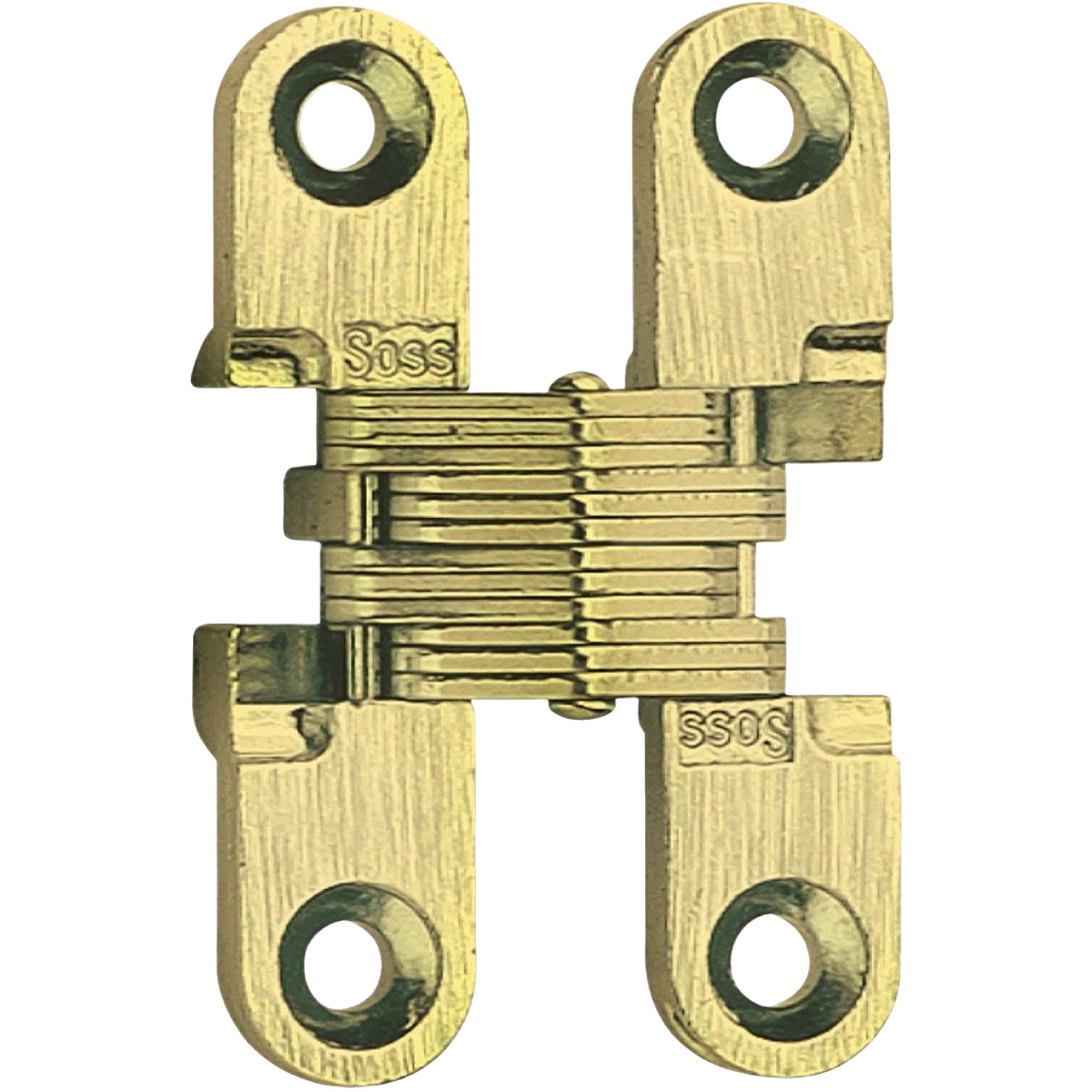 Smooth SOSS Invisible Brass Hinges for 1 2 to 2-3 8 Doors Organic