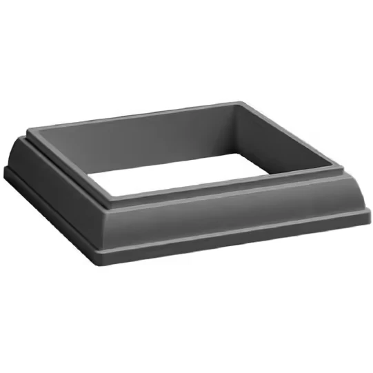 Enhanced TimberTech RadianceRail Composite 4 x 4 Matte Black Post Skirt Proven