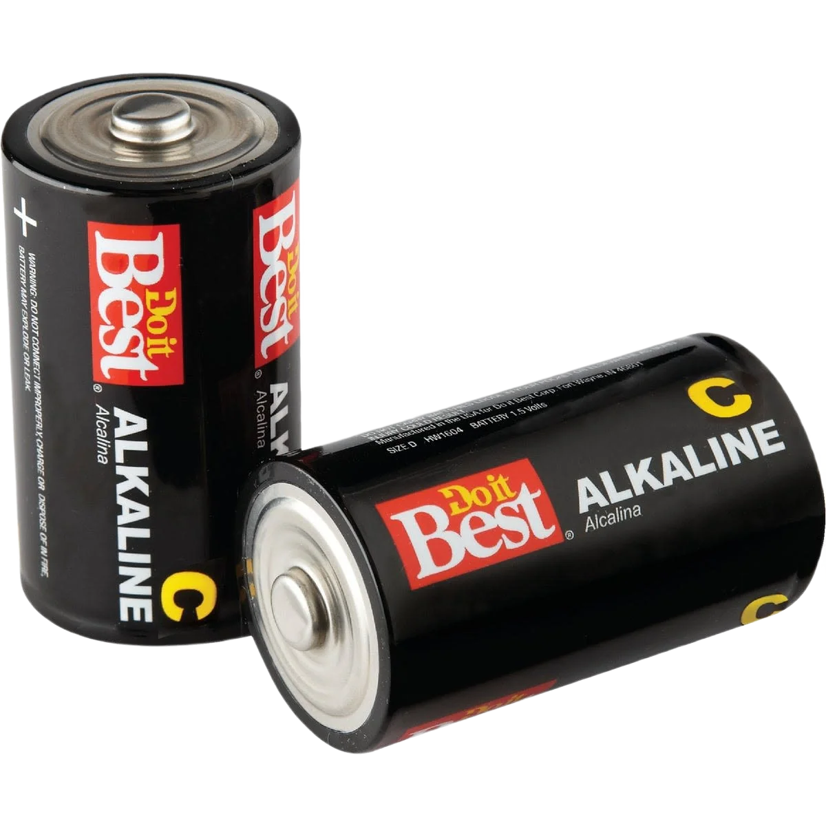 Casual Do it C Alkaline Battery 2-Pack Efficient