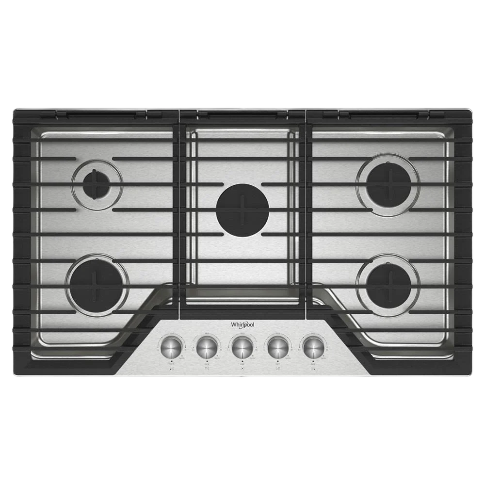 Original 36-inch Gas Cooktop with 5 Burners and EZ-2-Lift™ Hinged Cast-Iron Grates Expertly Made