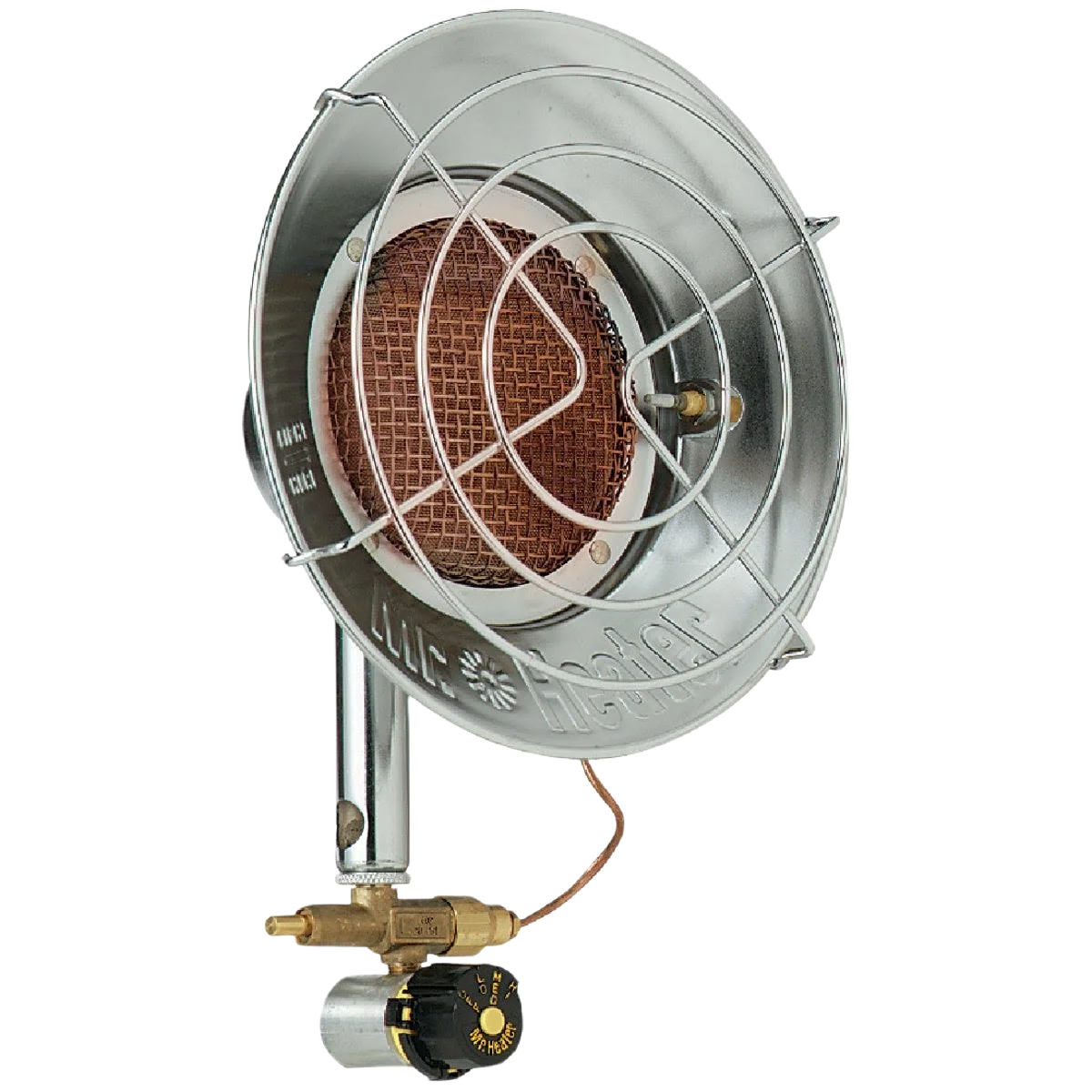 Smooth Mr. Heater 15 000 BTU Radiant Single Tank Top Propane Heater 9 in. Safe