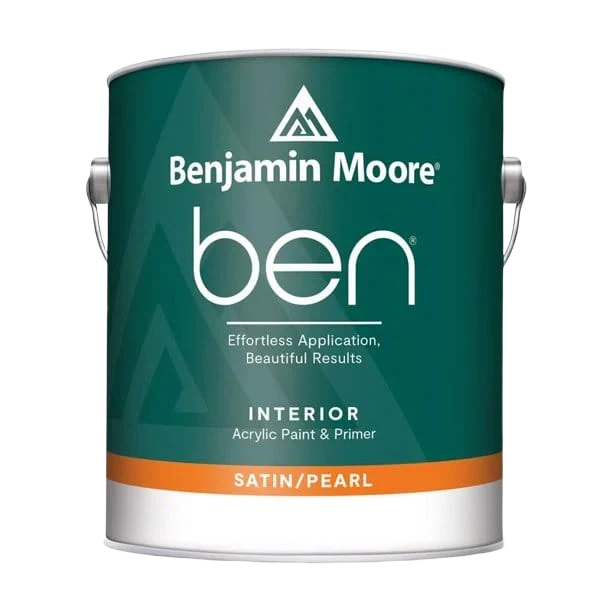 Organic Benjamin Moore Ben Interior Paint – Satin Pearl Elite
