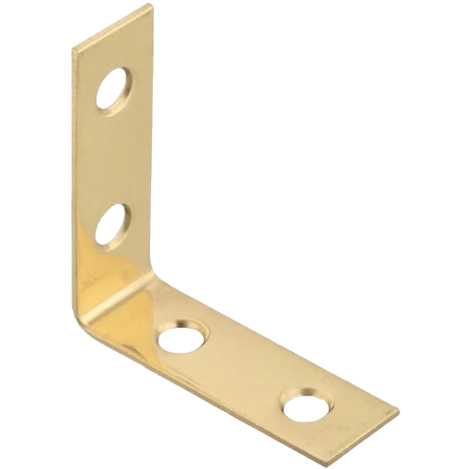 Authentic National Hardware 1-1 2 x 5 8 Solid Brass Corner Brace Fast