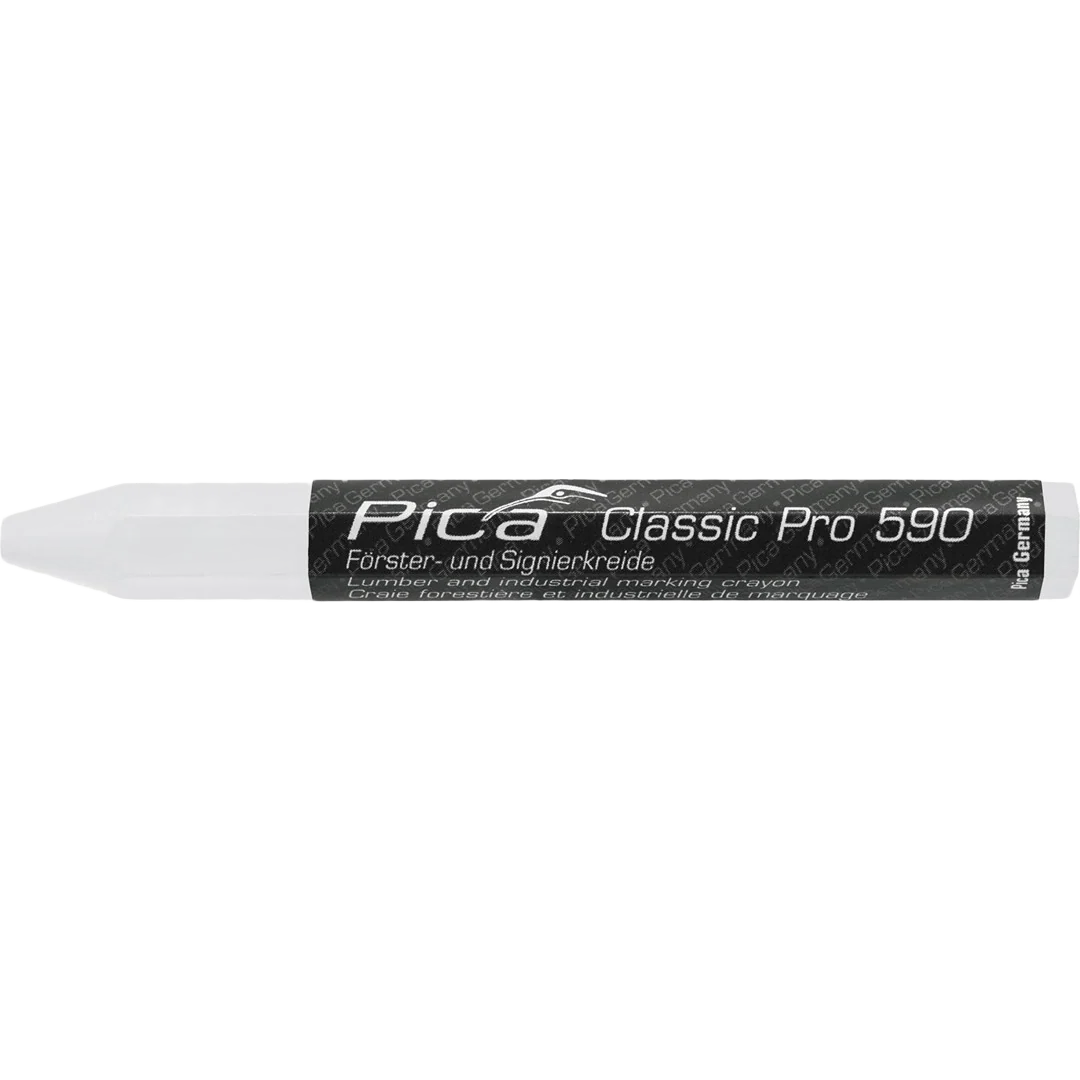 Premium Material Pica Classic Pro Lumber and Industrial Crayon White Quality