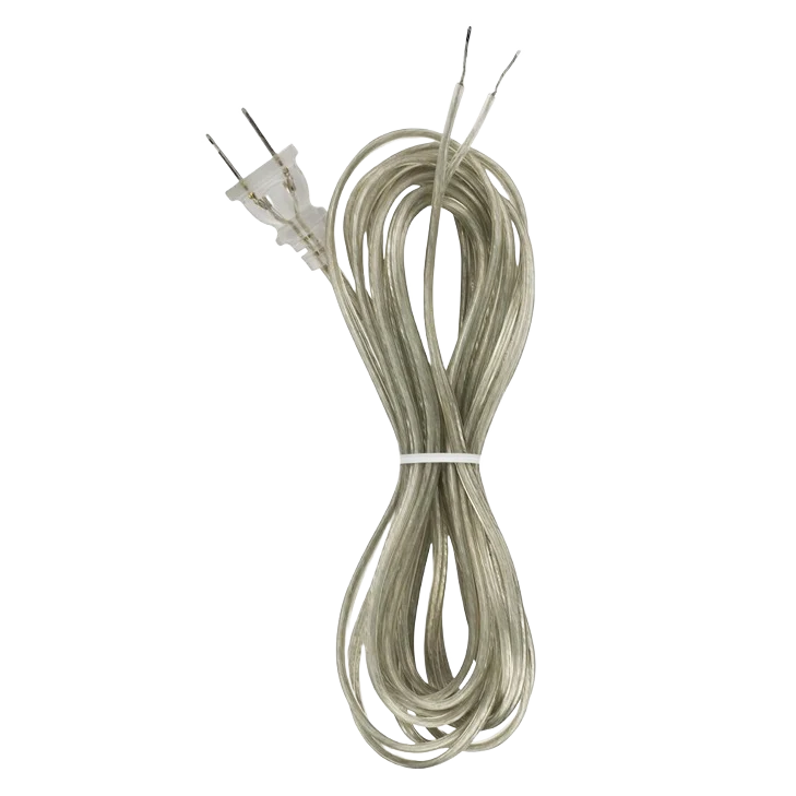 Quality Satco Silver Cord Set 15 ft. Solid